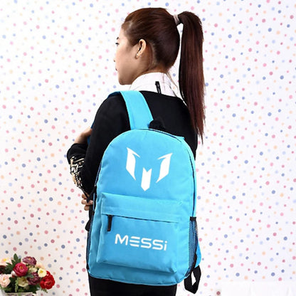 2021 Messi Backpack Footbal Bag men Boys Travel Gift Kids Bagpack Mochila Bolsas Escolar Backpack School Bags Printing Luminous