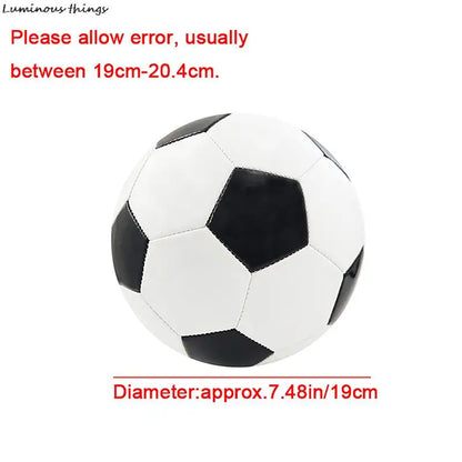 1Pc Soccer Ball Size 4 Wear Rsistant Durable Soft PU Outdoor Football Training Seamless Soccer Ball Group Training Game Supplies