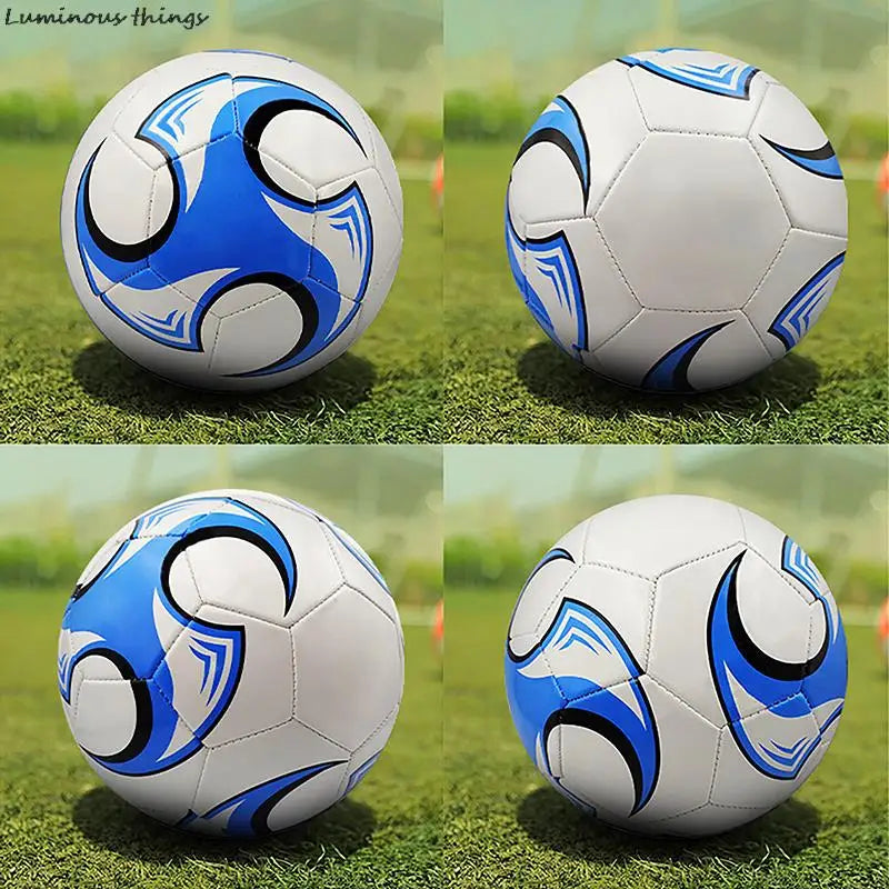 1Pc Soccer Ball Size 4 Wear Rsistant Durable Soft PU Outdoor Football Training Seamless Soccer Ball Group Training Game Supplies