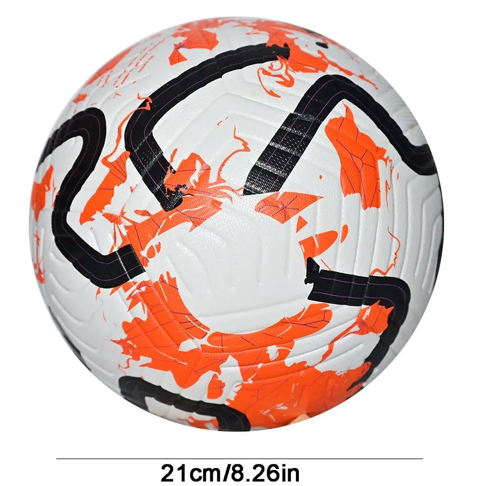 Soccer Balls Standard Size 5 Machine-Stitched Ball PU Material Sports League Match Football Training Balls Futbol Voetbal 1PC