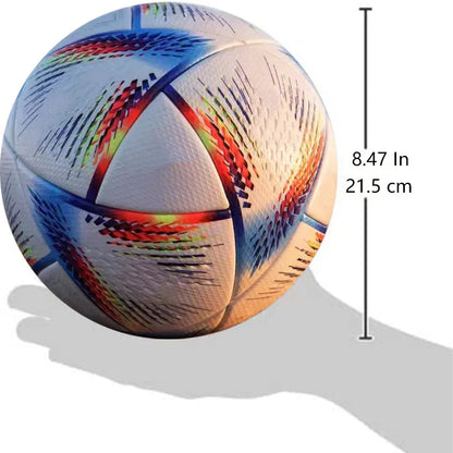 2022 High Quality Soccer Ball Official Size 5 PU Material Seamless Wear Resistant Match Training Football Futbol Voetbal Bola