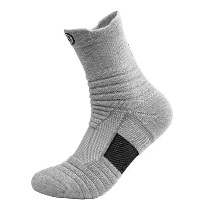 Anti-slip Football Socks Men Women Cotton Sock Short Long Tube Soccer Basketball Sport Socks Breathable Deodorous Socks 38-43