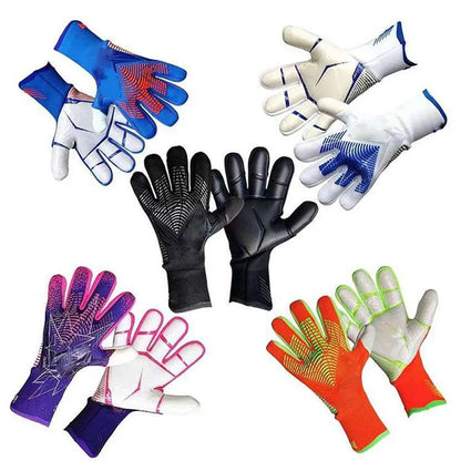 Goalkeeper Gloves Kids Adults Anti-Slip Goalie Gloves Latex Grip Professional Soccer Protection Football Men Women Match Gloves