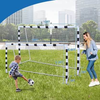 Portable soccer door frame, soccer door, courtyard park for youth soccer matches