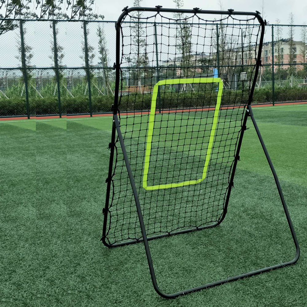 Steel Pipe Rebound Soccer Baseball Goal Pitchback Trainer Outdoor Sport Training