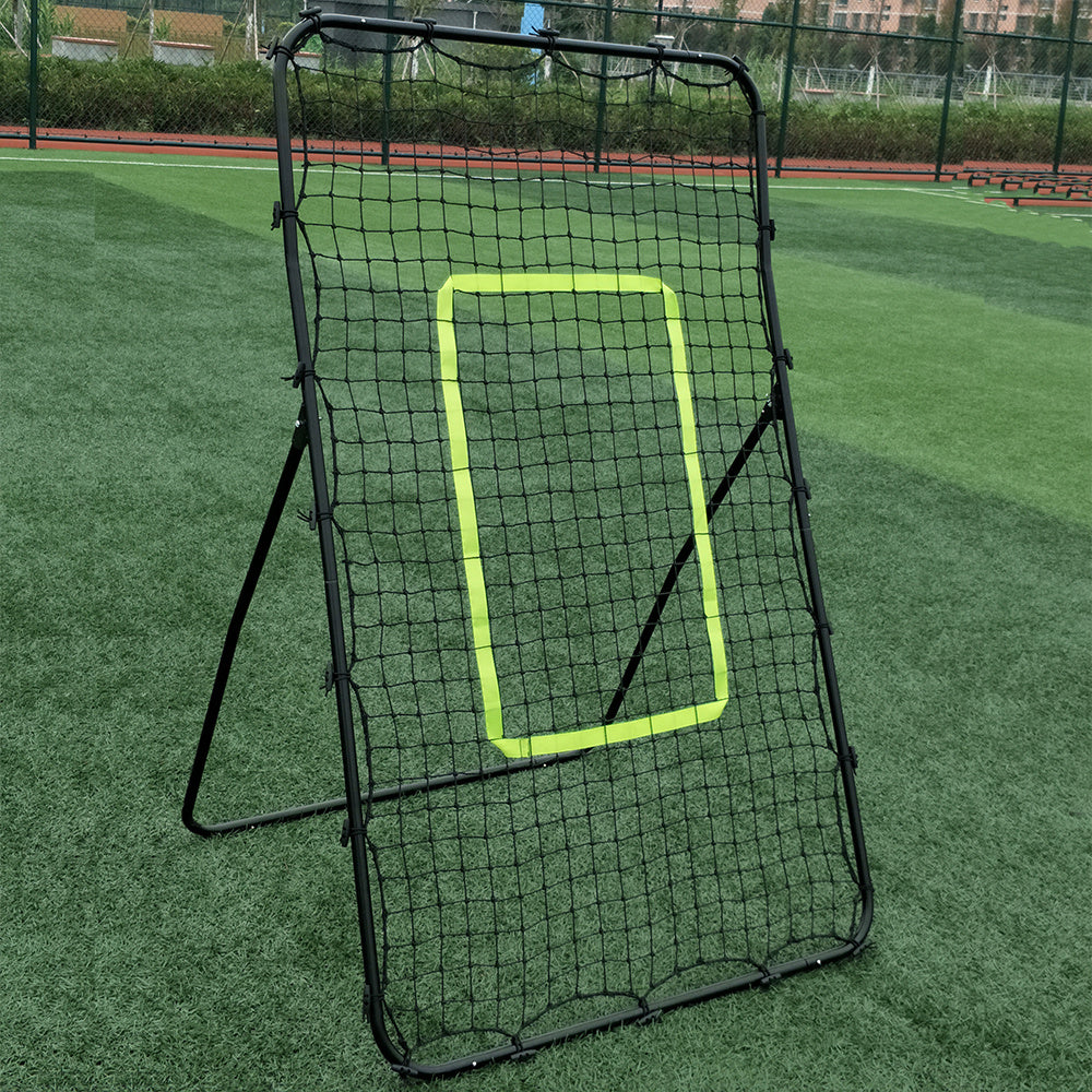 Steel Pipe Rebound Soccer Baseball Goal Pitchback Trainer Outdoor Sport Training